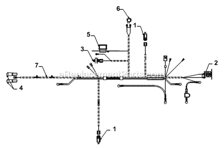 Electrical Intek Twin Diagram and Parts List for 2002 Yard Machines Lawn Tractor